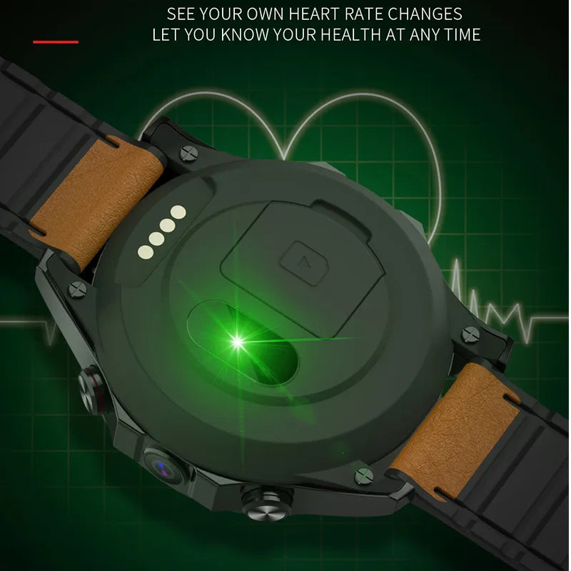 Smartwatch 4G netcom heart rate monitor Android 7.1 HD dual camera 1.6 inch IPS big screen message reminder GPS Smart watch