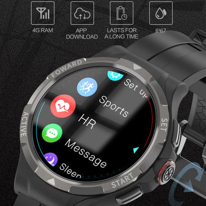 2G 3G 4G Smart Watches internet e-sim Smart Watch Men 4G 128G 1.43" Screen Android 9 GPS wifi 120° Rotary Camera Smartwatch