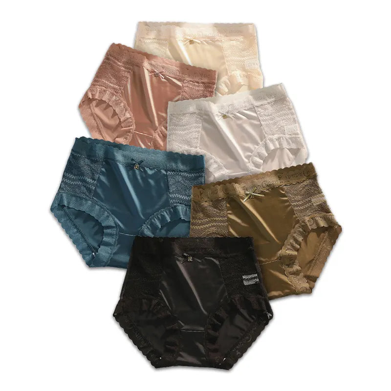 Luxury Women's Lace Panties Multi-color (Pack of 6)