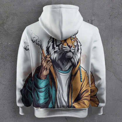 Wild Cigar - Printed Hoodie