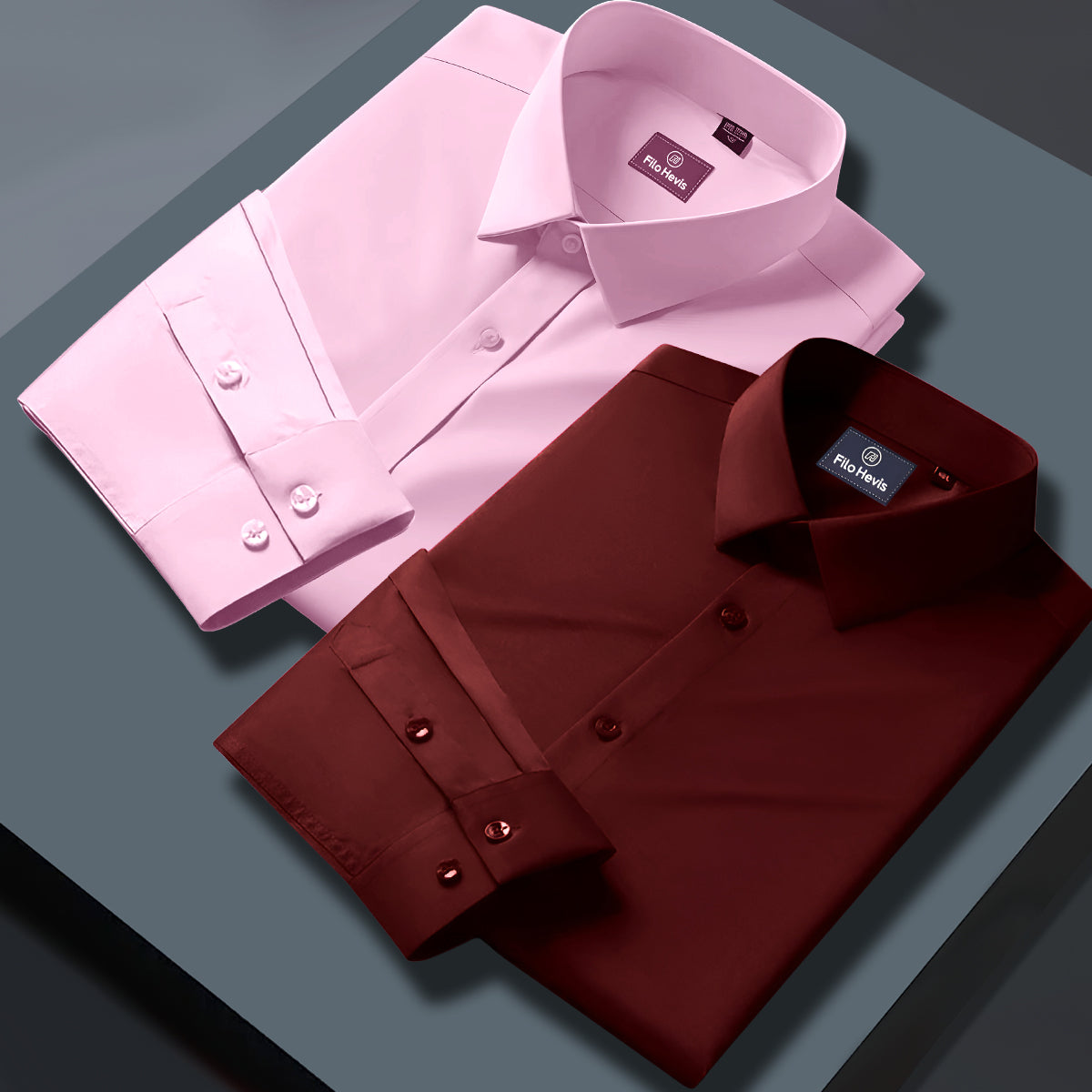 Pack of 2 Premium Cotton Shirt for Men