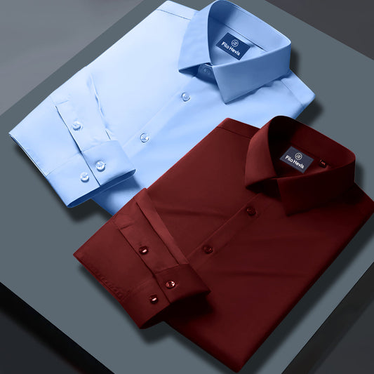 Pack of 2 Premium Cotton Shirt for Men