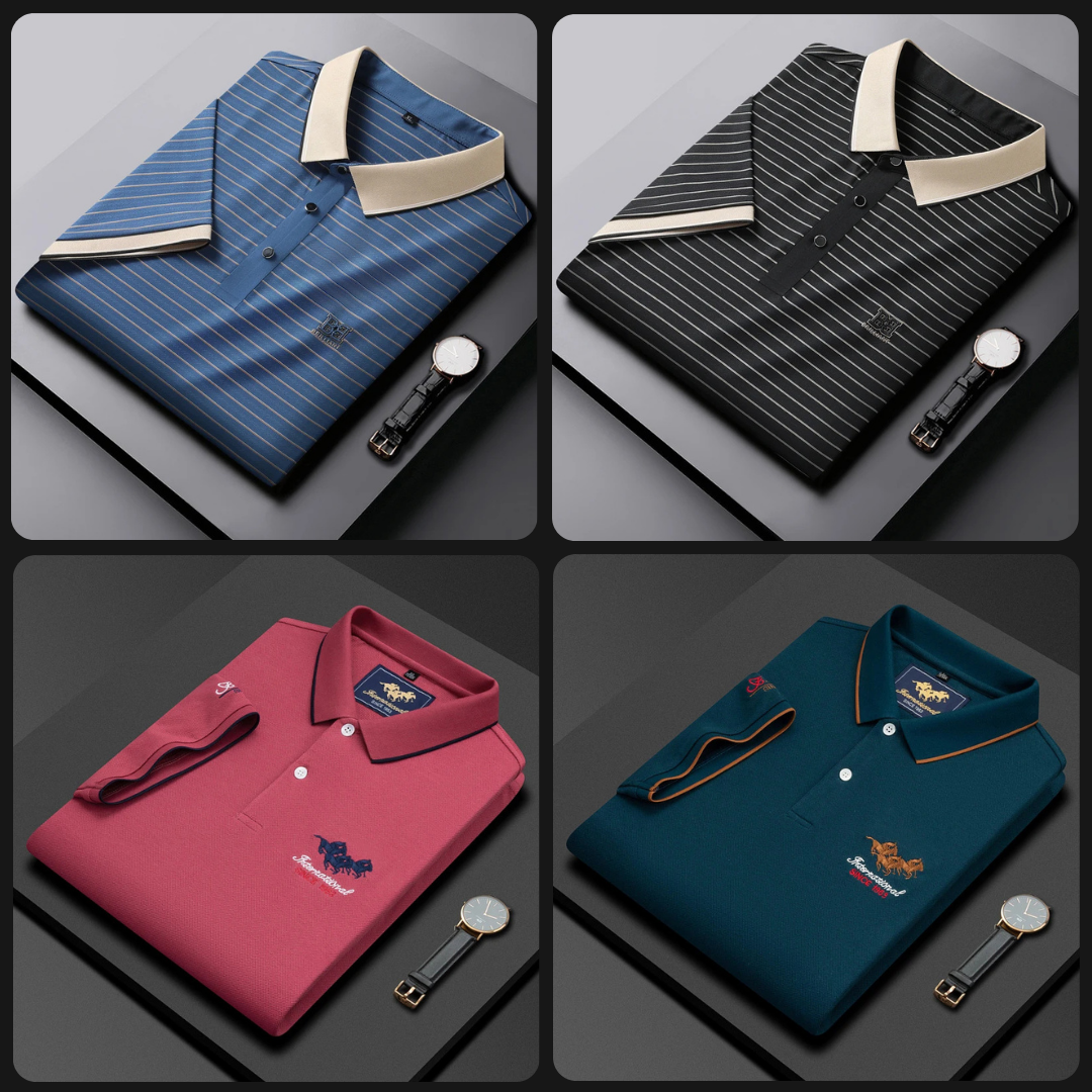 Premium Polo T-shirt ( Pack of 4 )