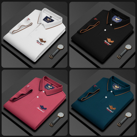 Premium Polo T-shirt ( Pack of 4 )