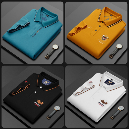 Premium Polo T-shirt ( Pack of 4 )