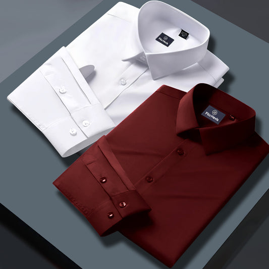 Pack of 2 Premium Cotton Shirt for Men