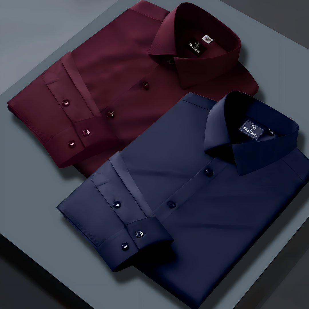 Pack of 2 Premium Cotton Shirt for Men