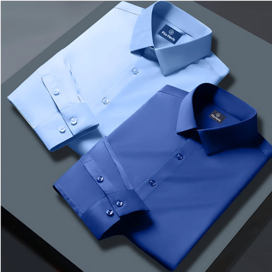 Pack of 2 Premium Cotton Shirt for Man