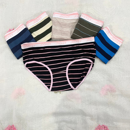 Women's JockeyFashion Stripes Panties | Solid Colors | Multicolor