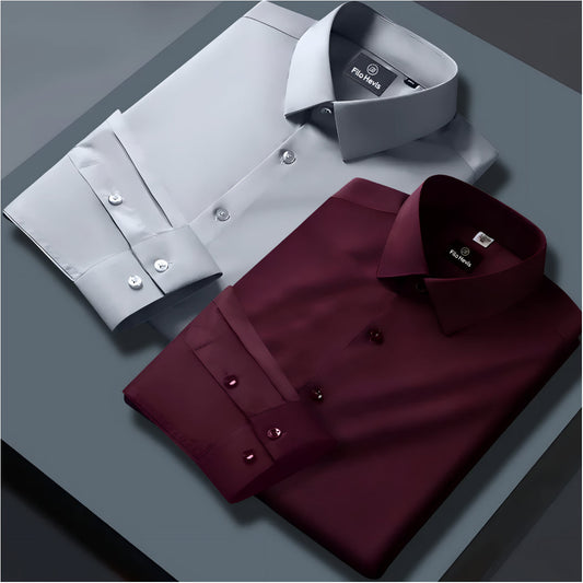 Pack of 2 Premium Cotton Shirt for Men