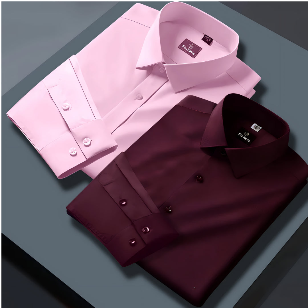 Pack of 2 Premium Cotton Shirt for Men