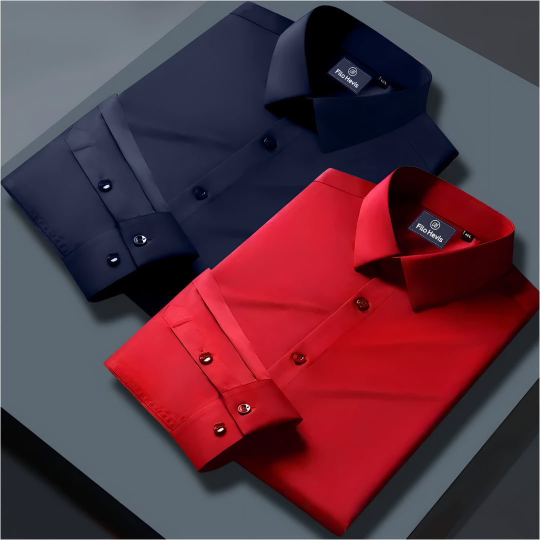 Pack of 2 Premium Cotton Shirt for Men